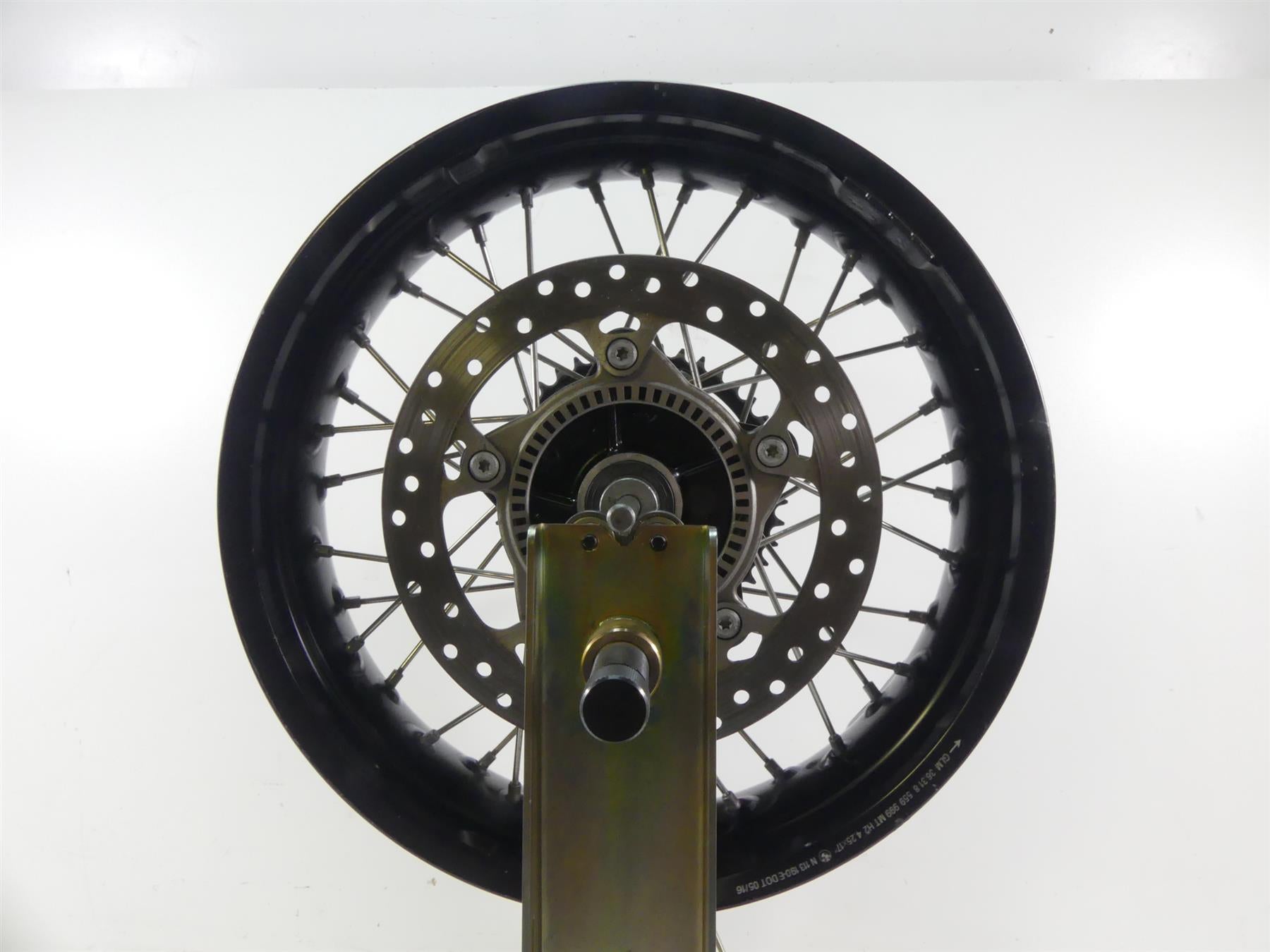 2017 BMW F800GS K72 Straight Rear Wheel Rim 17x4.25 36317719727 36318564177 {{ shop.shopifyCountryName }} - Mototech271