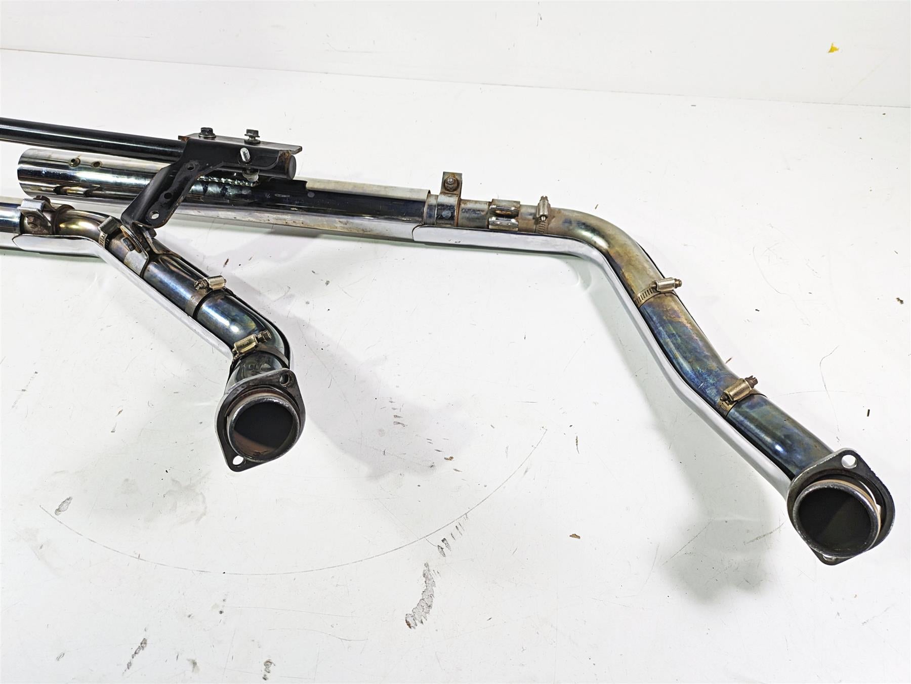 2003 Harley Dyna FXDL Low Rider 100TH Vance Hines Straight Shots Exhaust 16805 {{ shop.shopifyCountryName }} - Mototech271