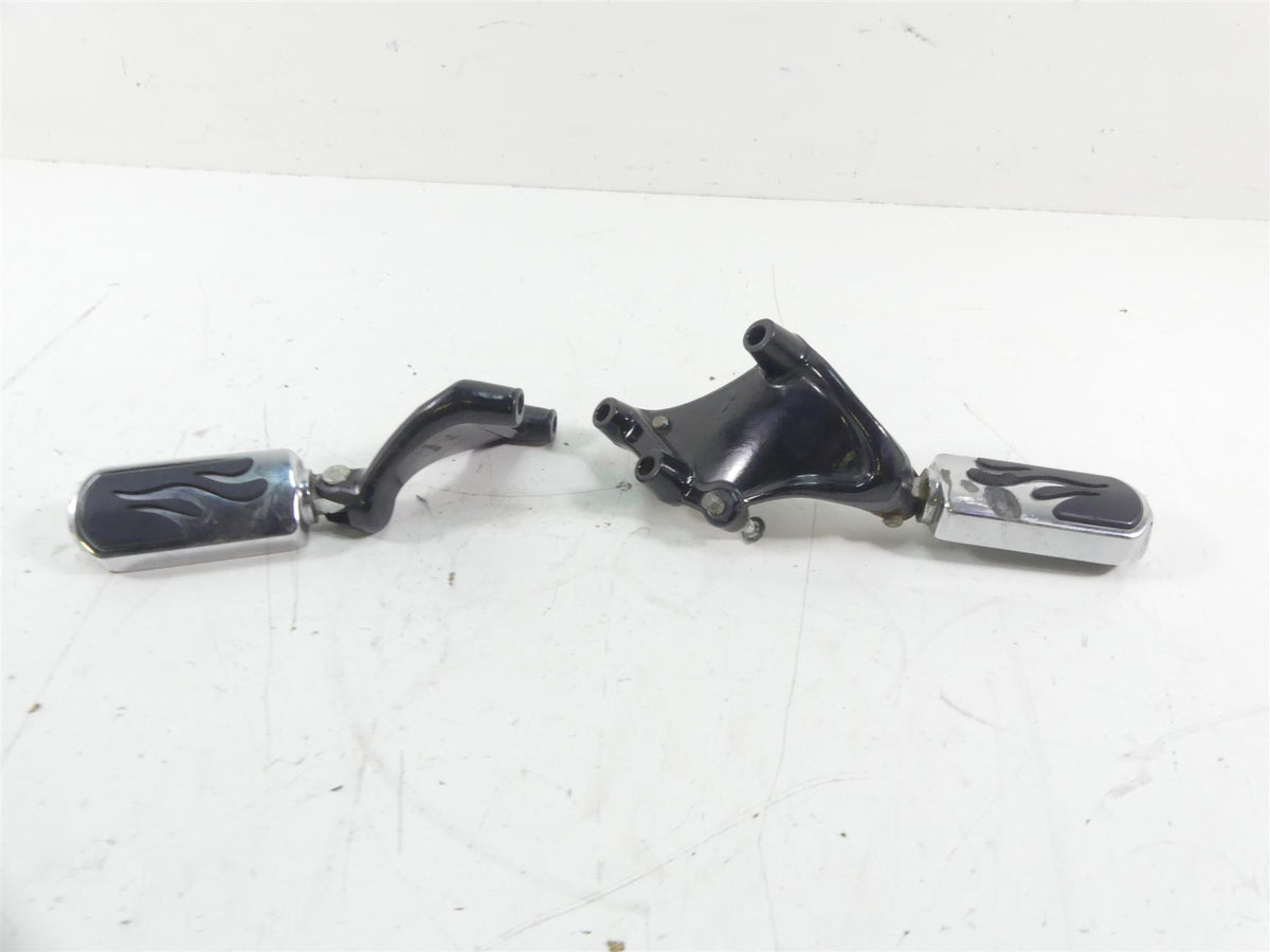 2014 Harley Sportster XL1200 C Rear Passenger Footpeg Set 49314-04 49315-04 {{ shop.shopifyCountryName }} - Mototech271