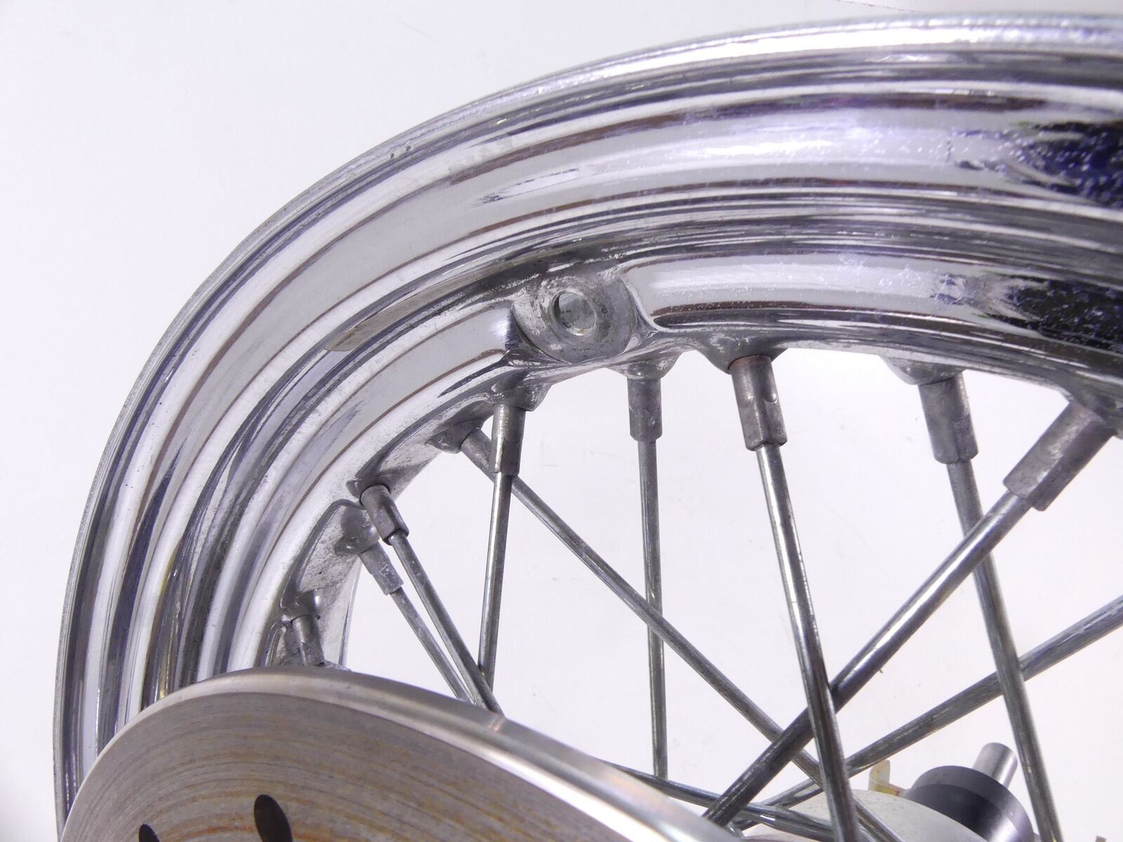 2001 Harley Softail FLSTC Heritage Rear Straight 16x3 Wheel Rim 43085-97 {{ shop.shopifyCountryName }} - Mototech271