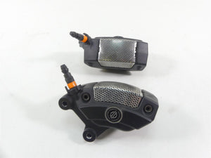 2012 Harley CVO FLHX SE3 Street Glide Front Brake Caliper Set 46368-10 46369-10
