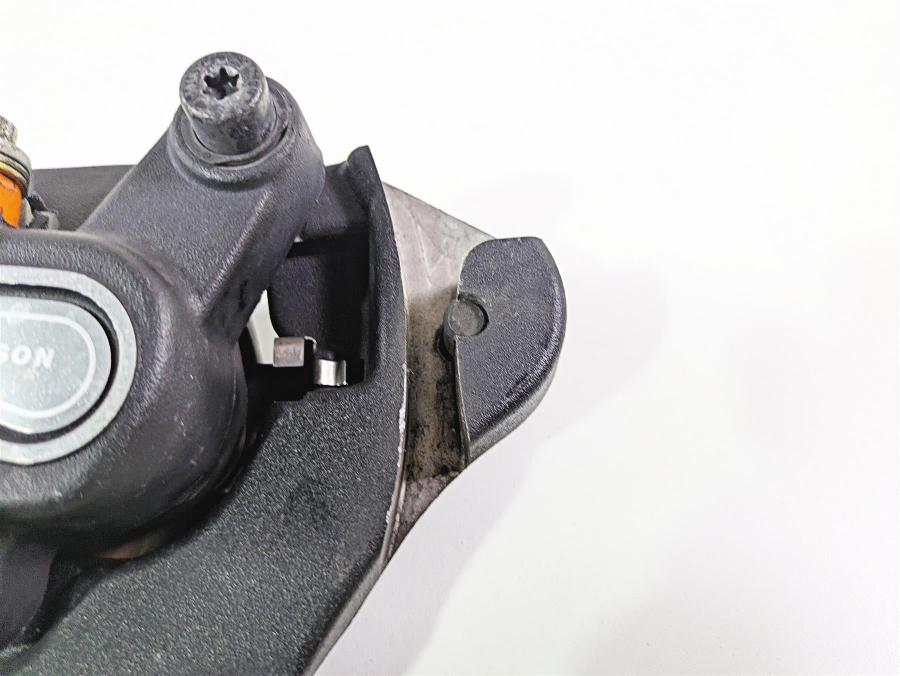 2008 Harley FXCWC Softail Rocker Rear Brake Caliper + Mount 40908-08 {{ shop.shopifyCountryName }} - Mototech271