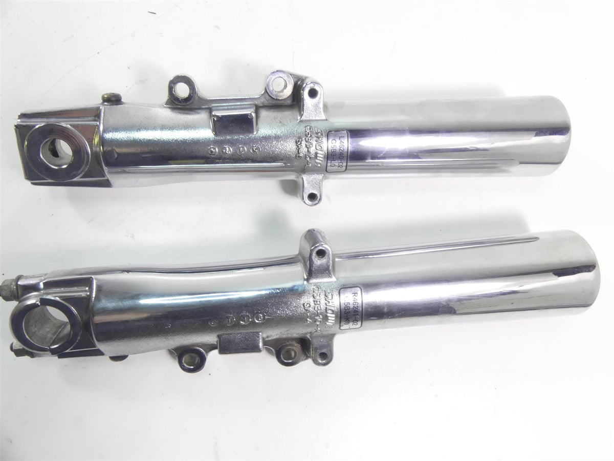 2007 Harley Touring FLHR SE CVO Road King Front Fork Lowers & Internals 46240-02 {{ shop.shopifyCountryName }} - Mototech271