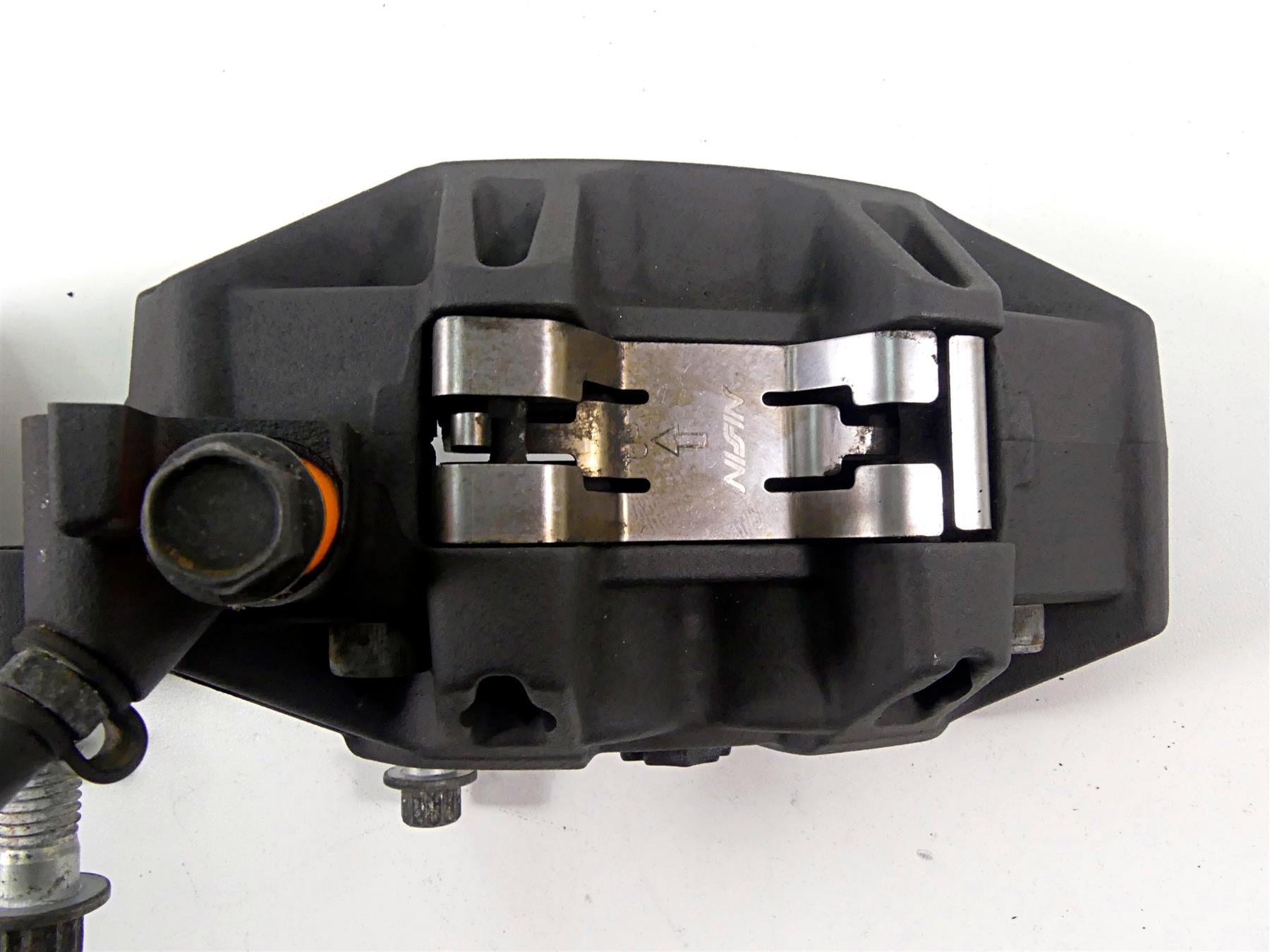 2009 Harley XR1200 Sportster Nissin Front Brake Caliper Set 42943-08 42944-08 {{ shop.shopifyCountryName }} - Mototech271