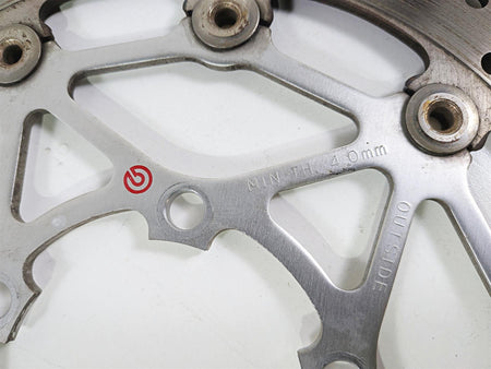 2020 Triumph Street Triple 765RS Brembo Front Brake Rotor Discs 4.4mm T2022080-Mototech271