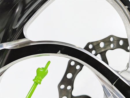 2017 Harley Touring FLHXS Street Glide Arlen Ness 21x3.5 Drift Front Wheel Rim & Rotors 71-568 {{ shop.shopifyCountryName }} - Mototech271