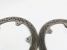 Load image into Gallery viewer, 2017 BMW R1200 GS K50 Front Brake Disc Rotor Set 305Mm 34118526566
