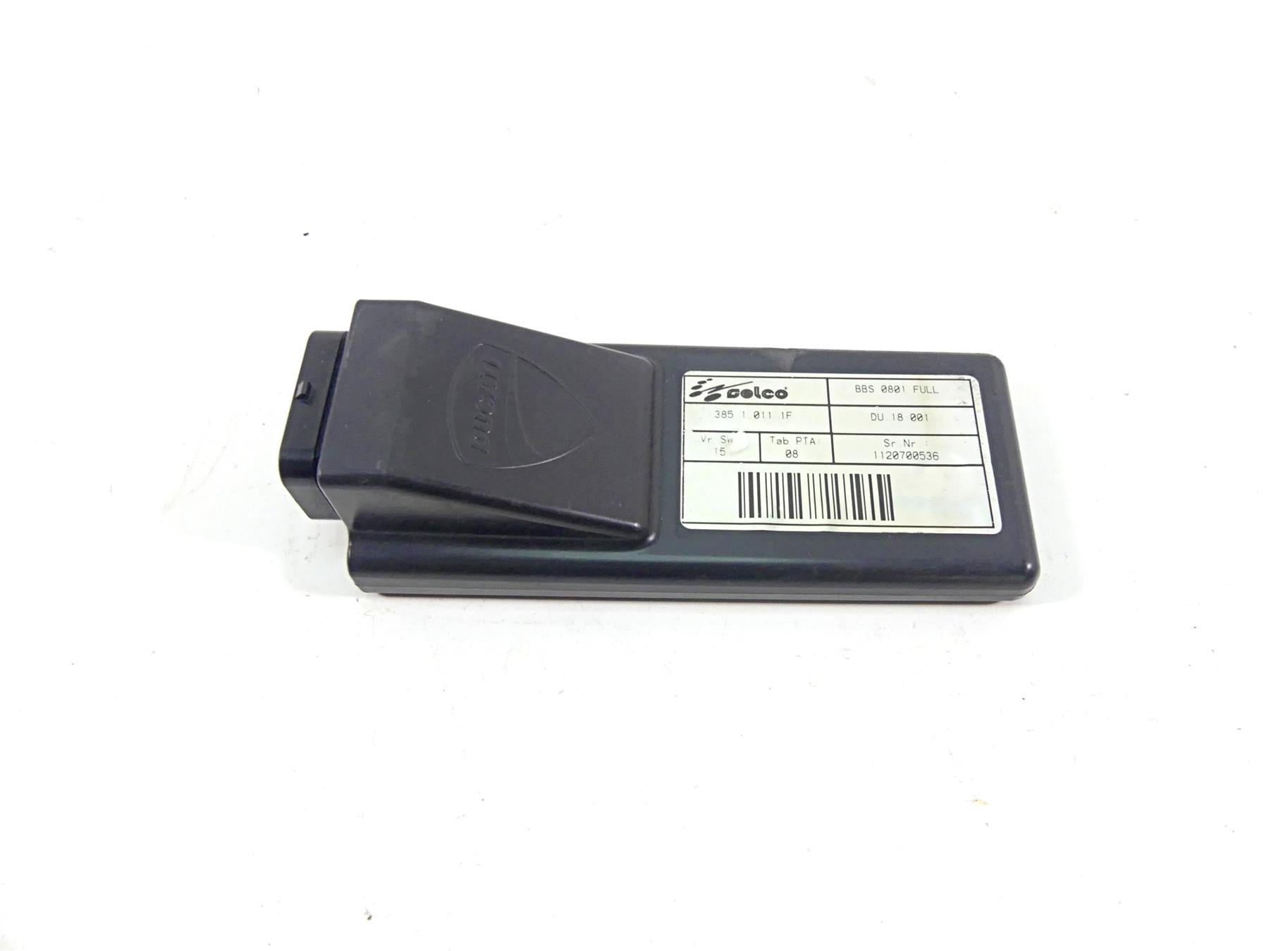 2012 Ducati Panigale 1199S Blackbox BBS Control Module Unit 38510111F {{ shop.shopifyCountryName }} - Mototech271