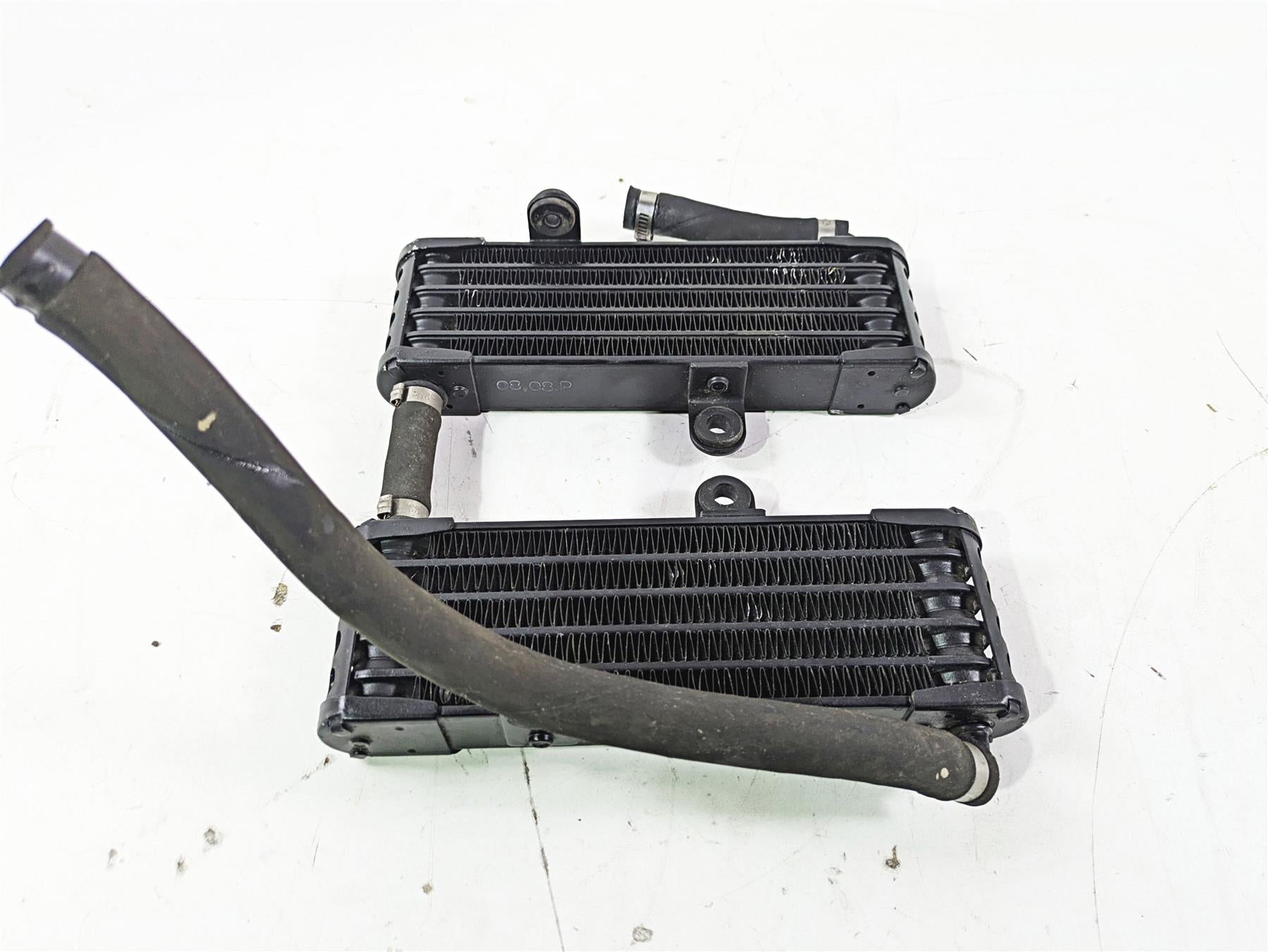 2008 Aprilia RSVR 1000 Factory Oil Cooler & Lines AP8104341 AP8104452 {{ shop.shopifyCountryName }} - Mototech271