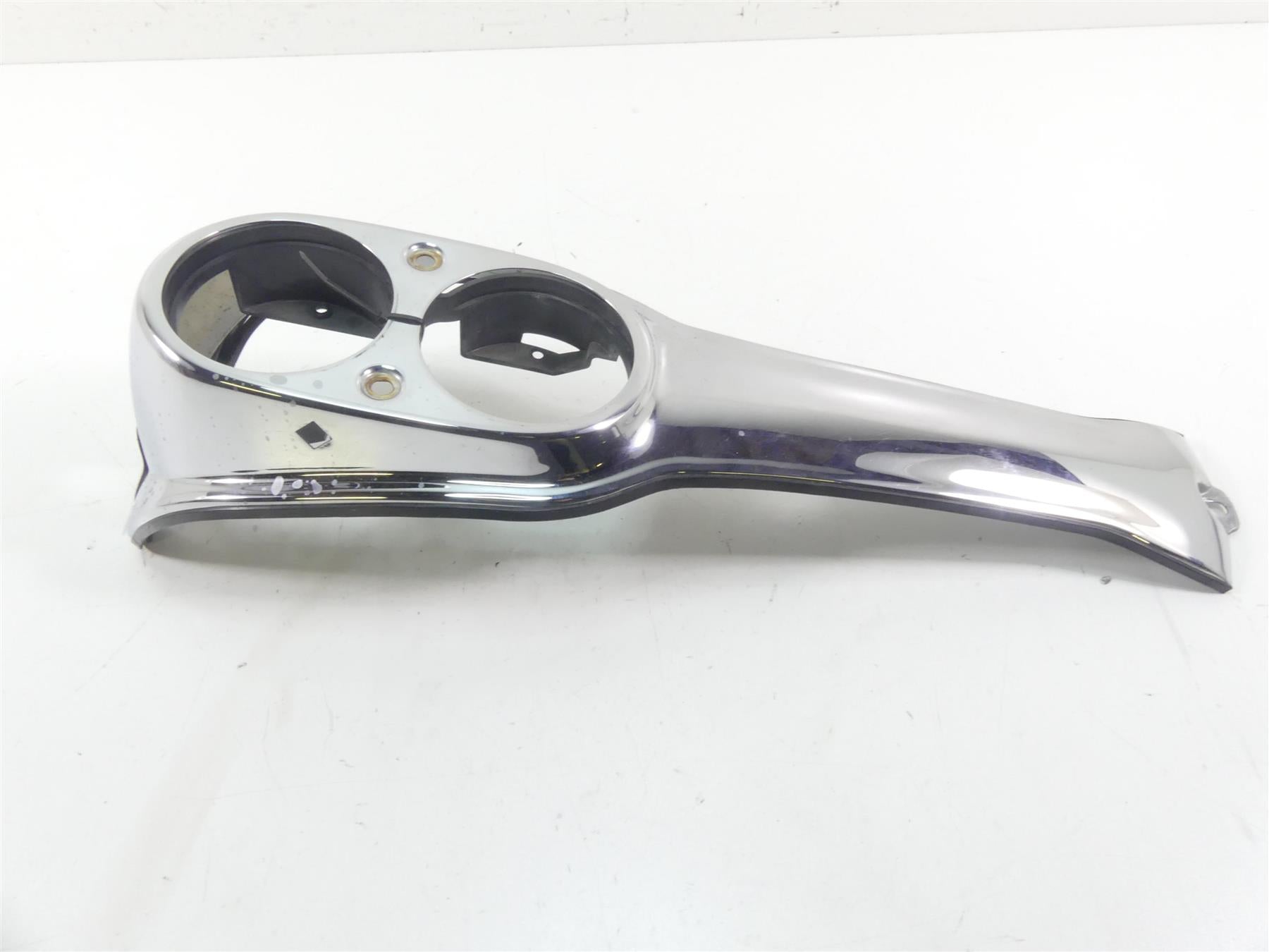 2005 Harley Dyna FXDLI Low Rider Chrome Dual Gauges Tank Cover Panel 61695-05 {{ shop.shopifyCountryName }} - Mototech271