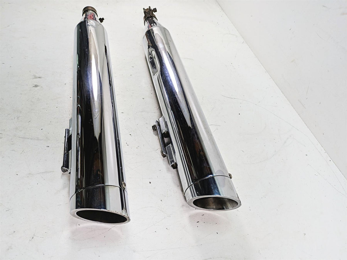 2010 Harley Touring FLHTCU Electra Glide Power House 4" Slip-On Mufflers 97122 {{ shop.shopifyCountryName }} - Mototech271