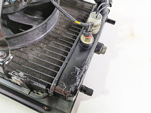 2008 Kawasaki VN1600 Vulcan Nomad Radiator Fan Reservoir Set - Read 39060-0019