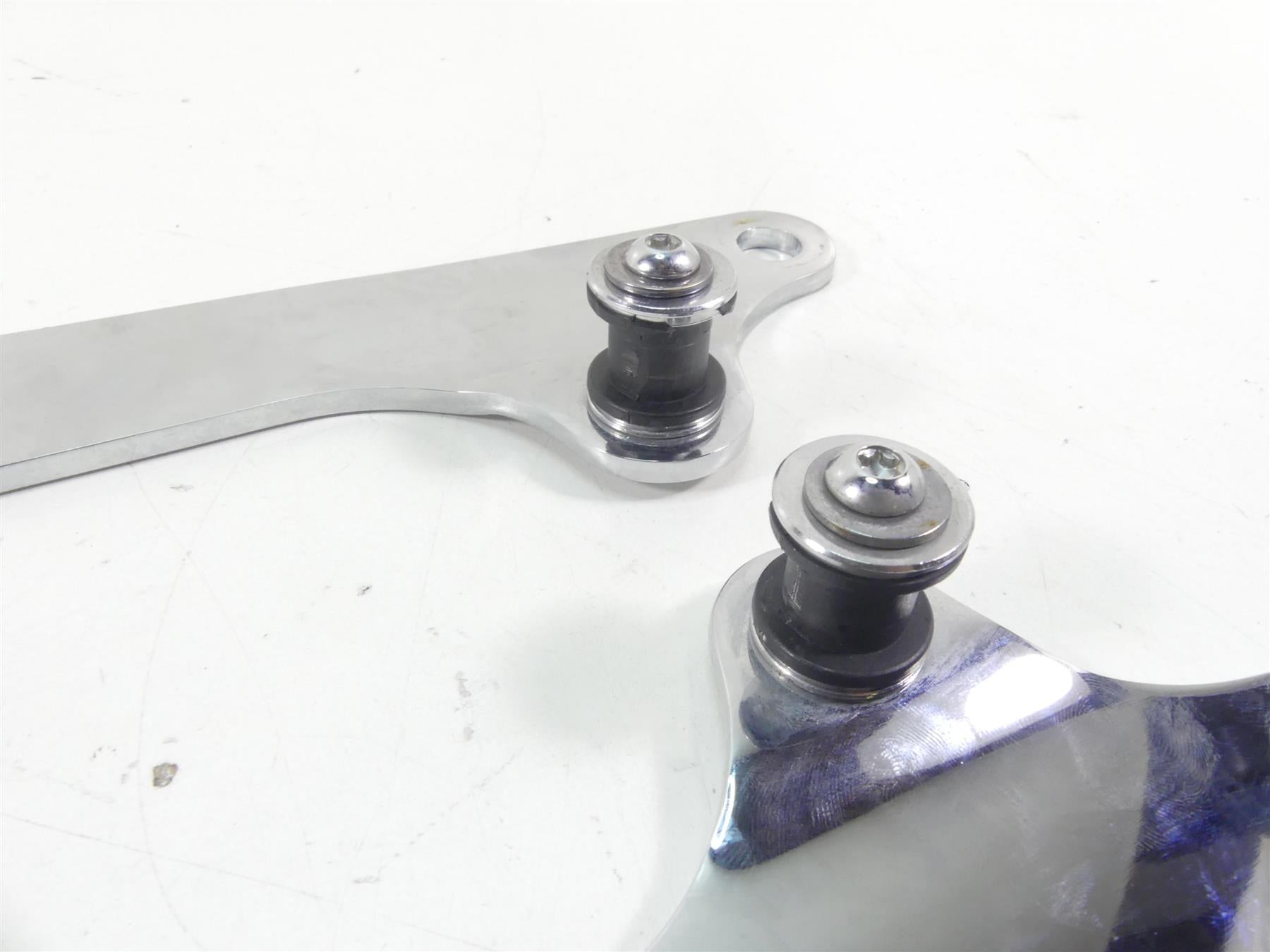 2015 Harley FLD Dyna Switchback Rear Backrest Sissy Bar Mounts {{ shop.shopifyCountryName }} - Mototech271