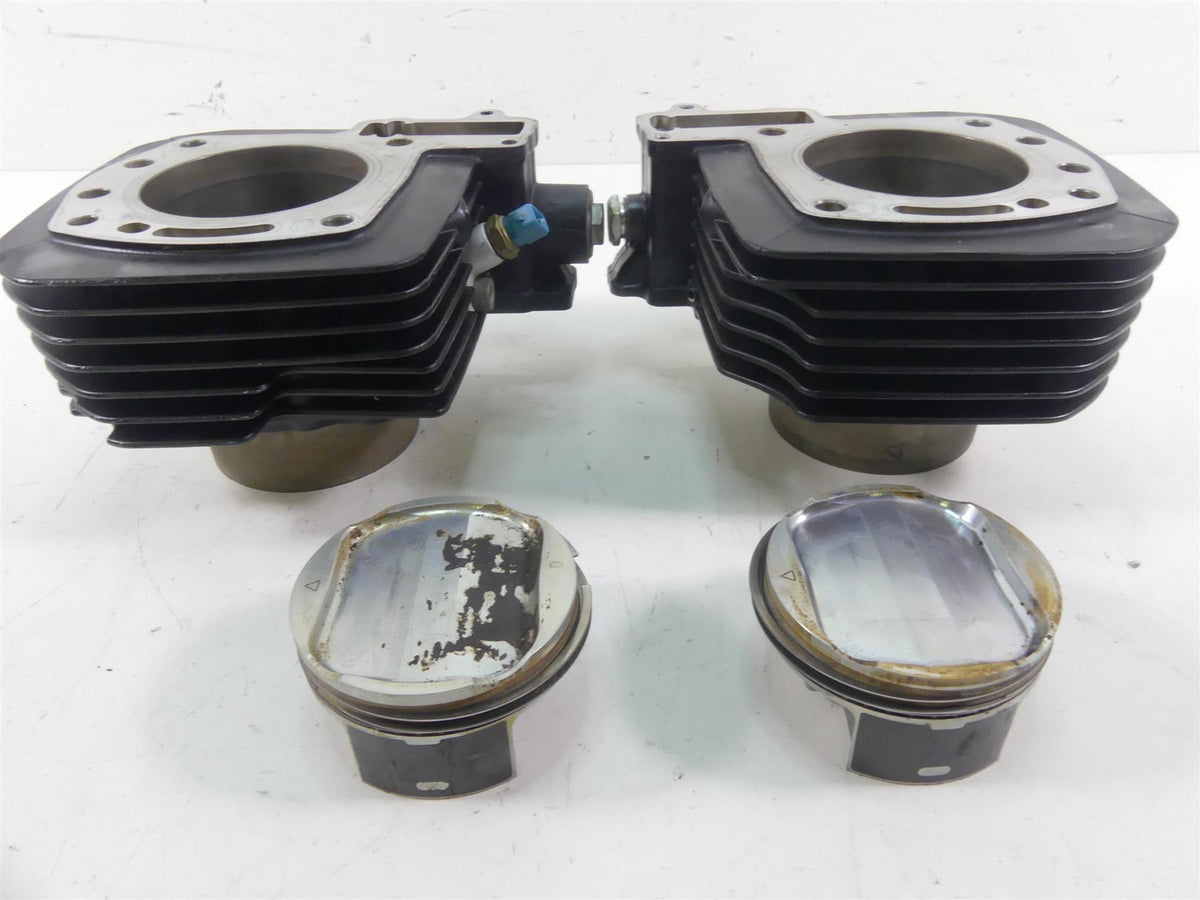2014 Moto Guzzi Griso 1200 SE 8V Cylinder Jug Piston Set - Nice 981008 981007 {{ shop.shopifyCountryName }} - Mototech271