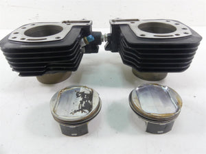 2014 Moto Guzzi Griso 1200 SE 8V Cylinder Jug Piston Set - Nice 981008 981007