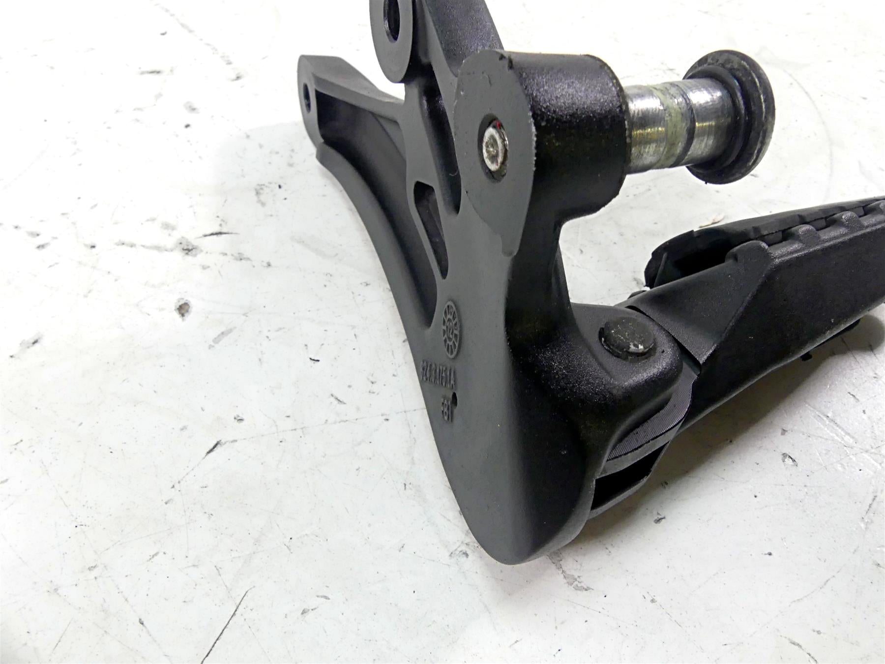 2013 Ducati Diavel Red Left Rider Footpeg Foot Peg Rest & Mount 82411751A {{ shop.shopifyCountryName }} - Mototech271