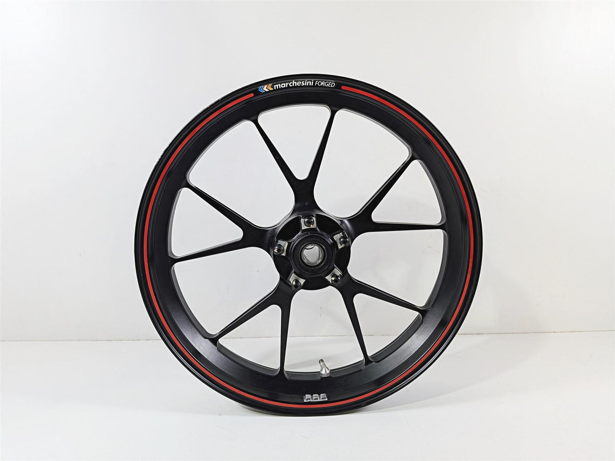 2011 Ducati Streetfighter 1098 S Front Wheel Rim 17x3.5 Marchesini Forged 50121151AB {{ shop.shopifyCountryName }} - Mototech271