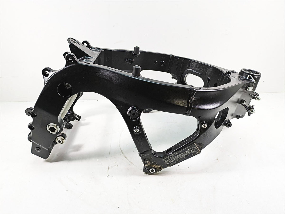 2022 Suzuki GSXR 750 Damaged Main Frame Chassis With Texas Salvage Title 41100-15J00-YAP {{ shop.shopifyCountryName }} - Mototech271