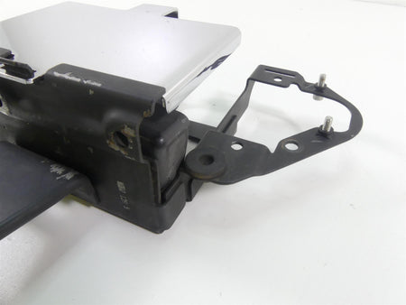 2002 Triumph Bonneville America Battery Box & Chrome Cover Lid Holder A9750011 {{ shop.shopifyCountryName }} - Mototech271