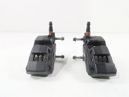 2010 Harley Touring FLHXSE CVO Street Glide Front Brake Caliper Set 46368-10 {{ shop.shopifyCountryName }} - Mototech271