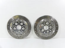 Load image into Gallery viewer, 2007 Harley Touring FLHTCU SE CVO Electra Glide Front Brake Rotor Set 44360-00A | Mototech271
