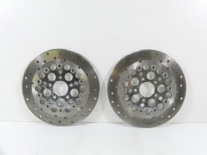 2007 Harley Touring FLHTCU SE CVO Electra Glide Front Brake Rotor Set 44360-00A | Mototech271
