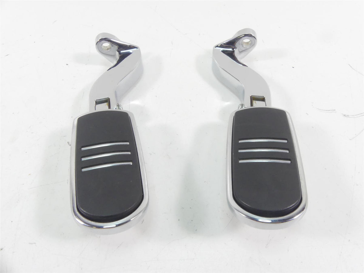 2014 Harley Touring FLHX Street Glide Rear Chrome Passenger Footpeg Set 49036-04 {{ shop.shopifyCountryName }} - Mototech271
