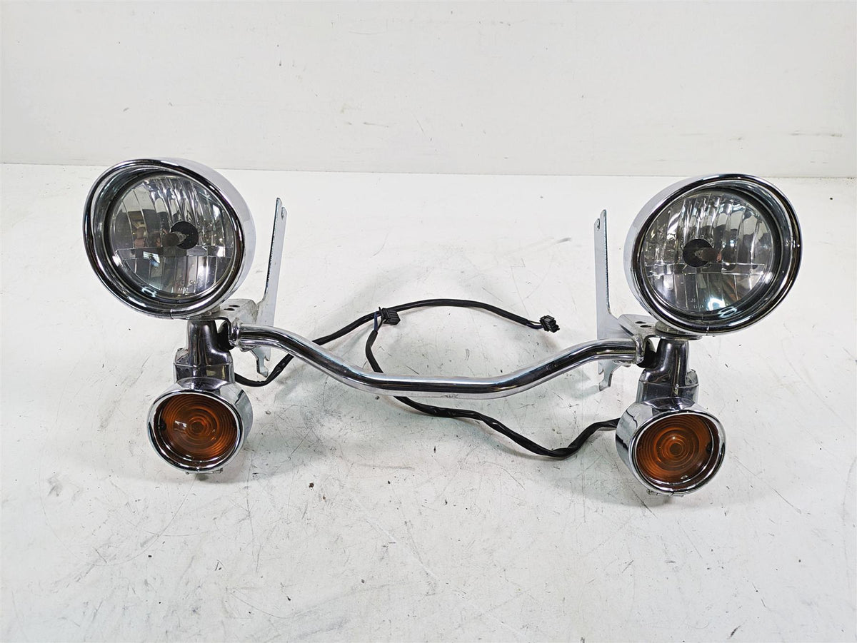 2010 Harley Touring FLHTCU Electra Glide Front Spot Light Blinker Bar 68712-94A {{ shop.shopifyCountryName }} - Mototech271