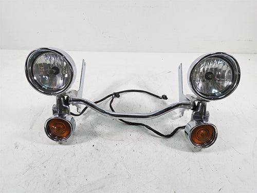 2010 Harley Touring FLHTCU Electra Glide Front Spot Light Blinker Bar 68712-94A | Mototech271