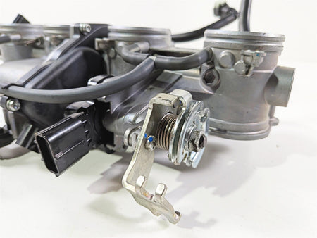 2016 Yamaha YZF R1 RN32 Mikuni Throttle Body Bodies Fuel Injectors 2CR-13750-00 {{ shop.shopifyCountryName }} - Mototech271