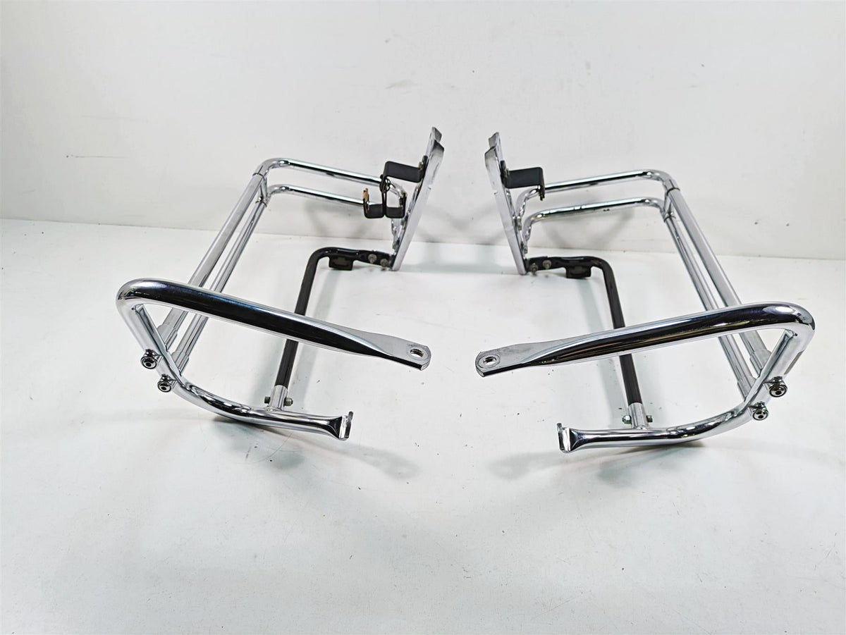 2006 Harley Touring FLHTCUI Electra Glide Saddlebag Guard Rail Set 49172-97 {{ shop.shopifyCountryName }} - Mototech271