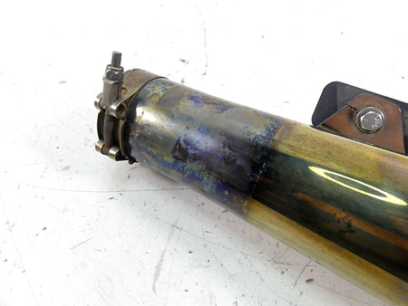 2011 Harley Softail FLSTF Fat Boy Bassani Slip On Exhaust Muffler Pipe 12112J {{ shop.shopifyCountryName }} - Mototech271