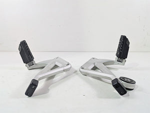 2016 BMW R1200RT K52 Rear Passenger Foot Peg Set 46718534789 46718534790