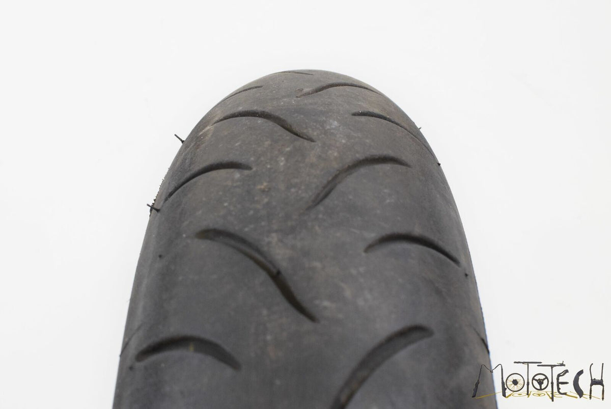 USED Front Tire BRIDGESTONE Hyperstport Battlax BT016 F 120/70-17 DOT5016 003027 {{ shop.shopifyCountryName }} - Mototech271
