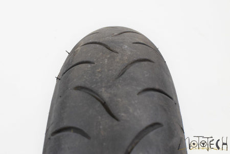 USED Front Tire BRIDGESTONE Hyperstport Battlax BT016 F 120/70-17 DOT5016 003027 {{ shop.shopifyCountryName }} - Mototech271