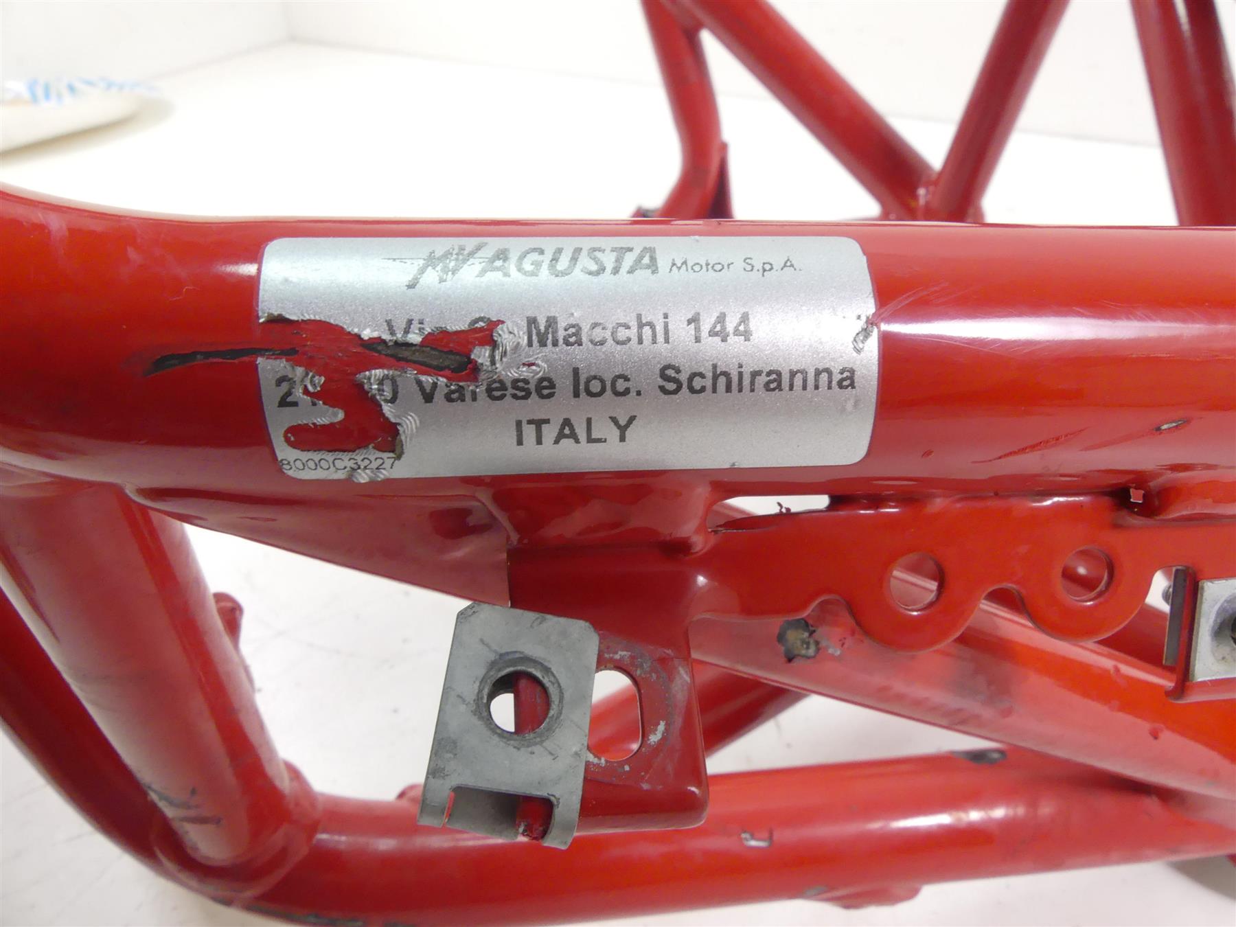 2018 Mv Agusta F3 800 RC Main Frame Chassis With Texas Salvage Title - Damaged 80A0B6515 {{ shop.shopifyCountryName }} - Mototech271