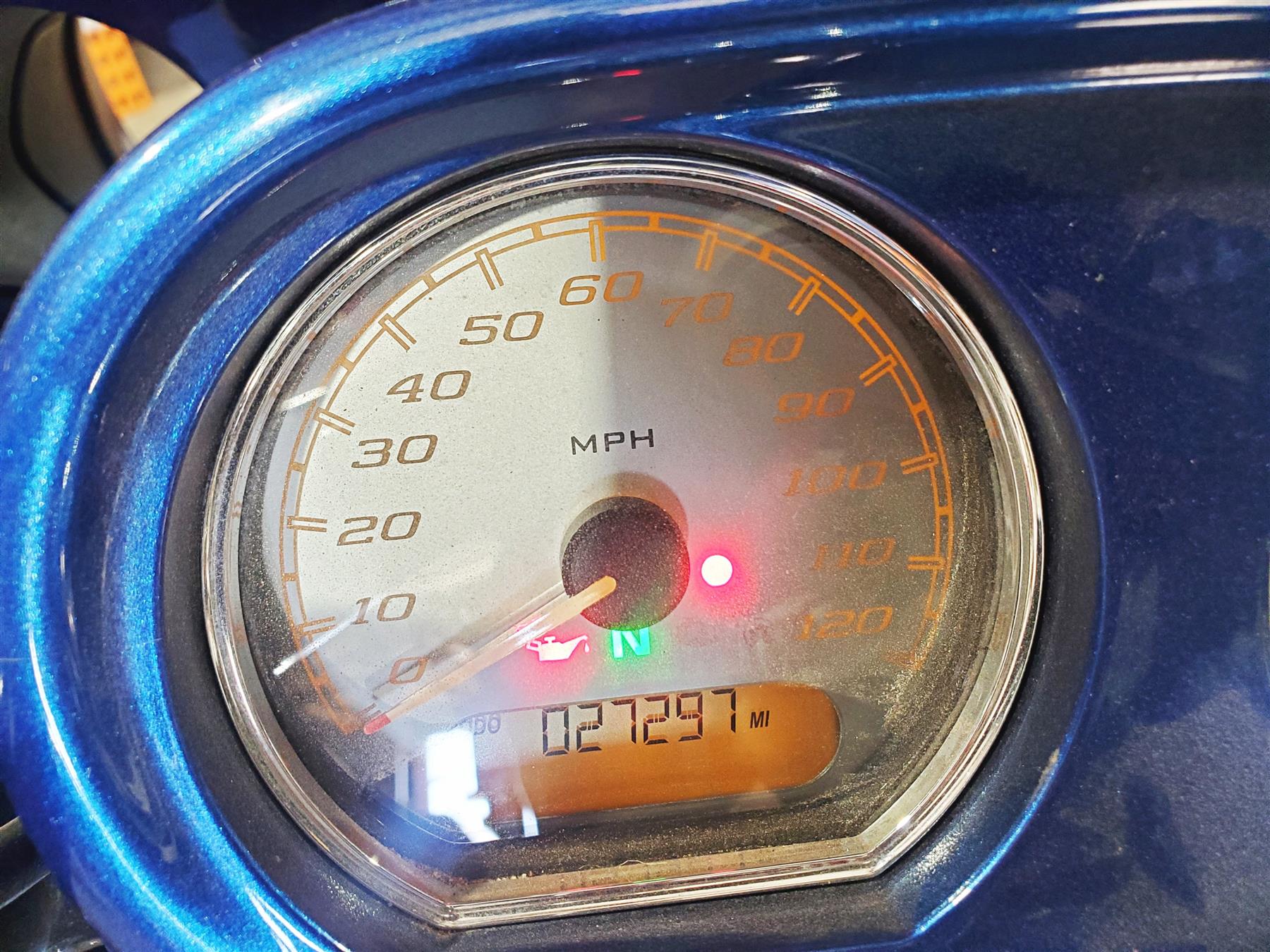 2016 Harley Touring FLTRX Road Glide Speedometer Gauge Instrument 27K 70900124 {{ shop.shopifyCountryName }} - Mototech271