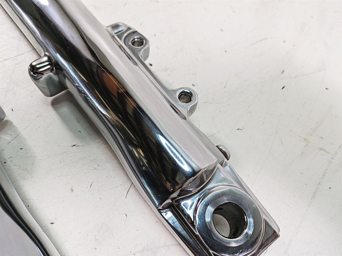 2010 Harley Touring FLHTCU Electra Glide Chrome Front Forks 41mm -Read 46495-09 {{ shop.shopifyCountryName }} - Mototech271