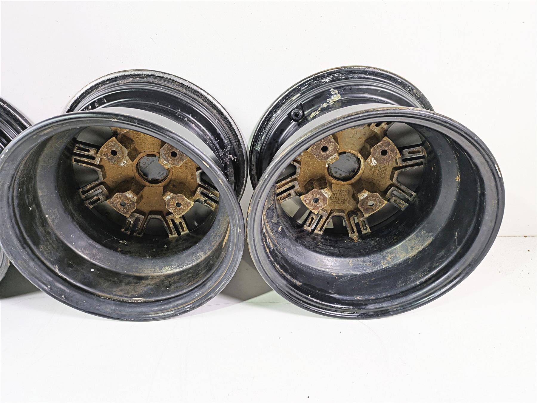 2011 Can-Am Outlander 650 4X4 XT Oem 12x6 Front 12x7.5 Rear Wheel Set 705400687 {{ shop.shopifyCountryName }} - Mototech271