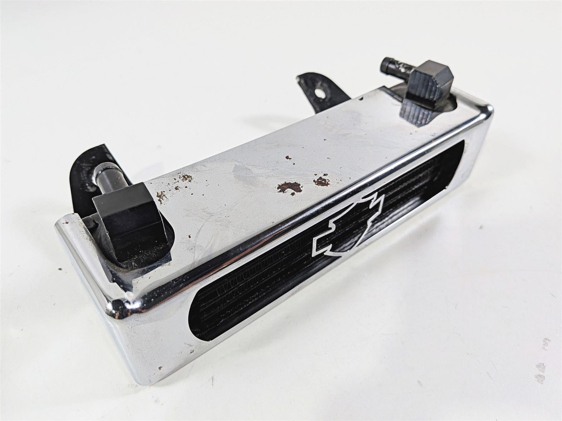 2001 Harley FLHRCI Road King Oil Cooler Kit + Chrome Cover {{ shop.shopifyCountryName }} - Mototech271