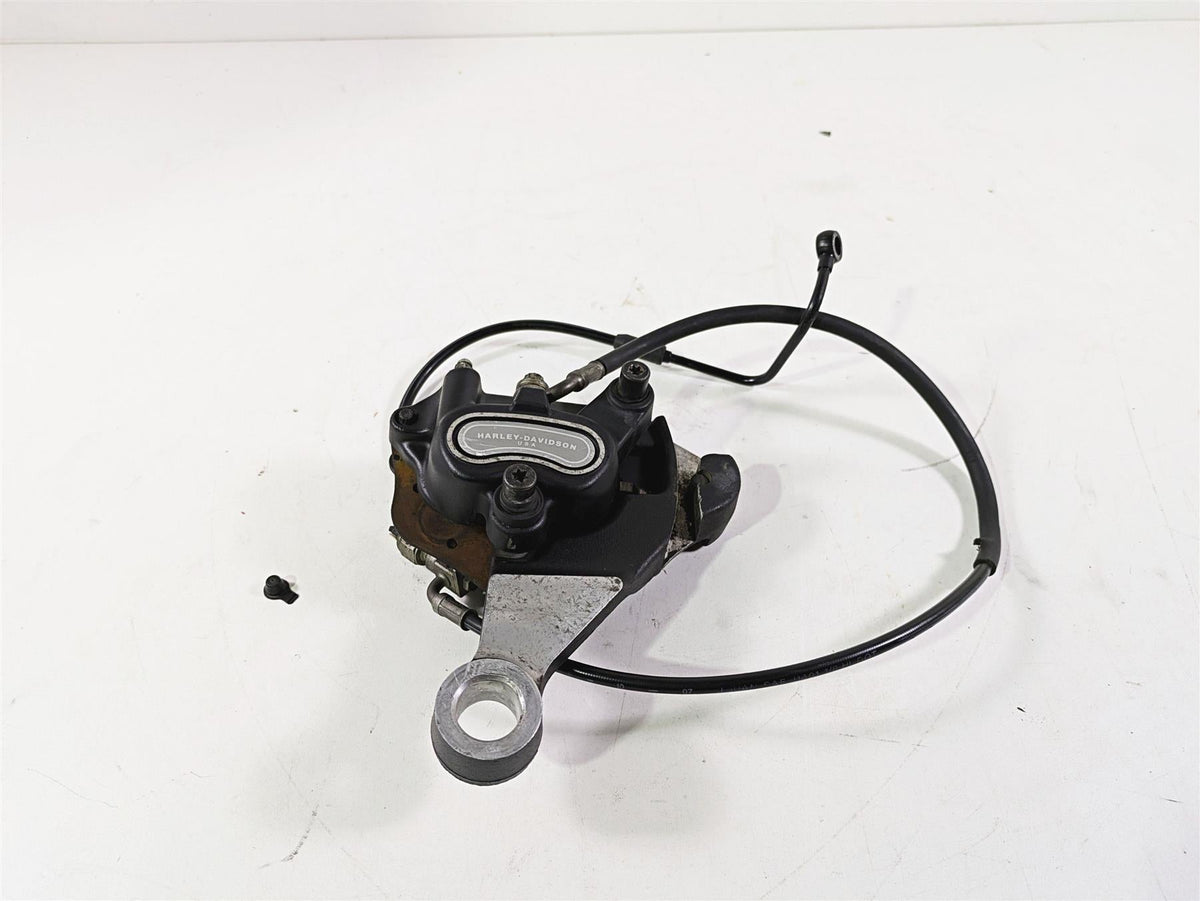 2008 Harley FLSTSB Cross Bones Rear Brake Caliper & Bracket 40908-08 {{ shop.shopifyCountryName }} - Mototech271