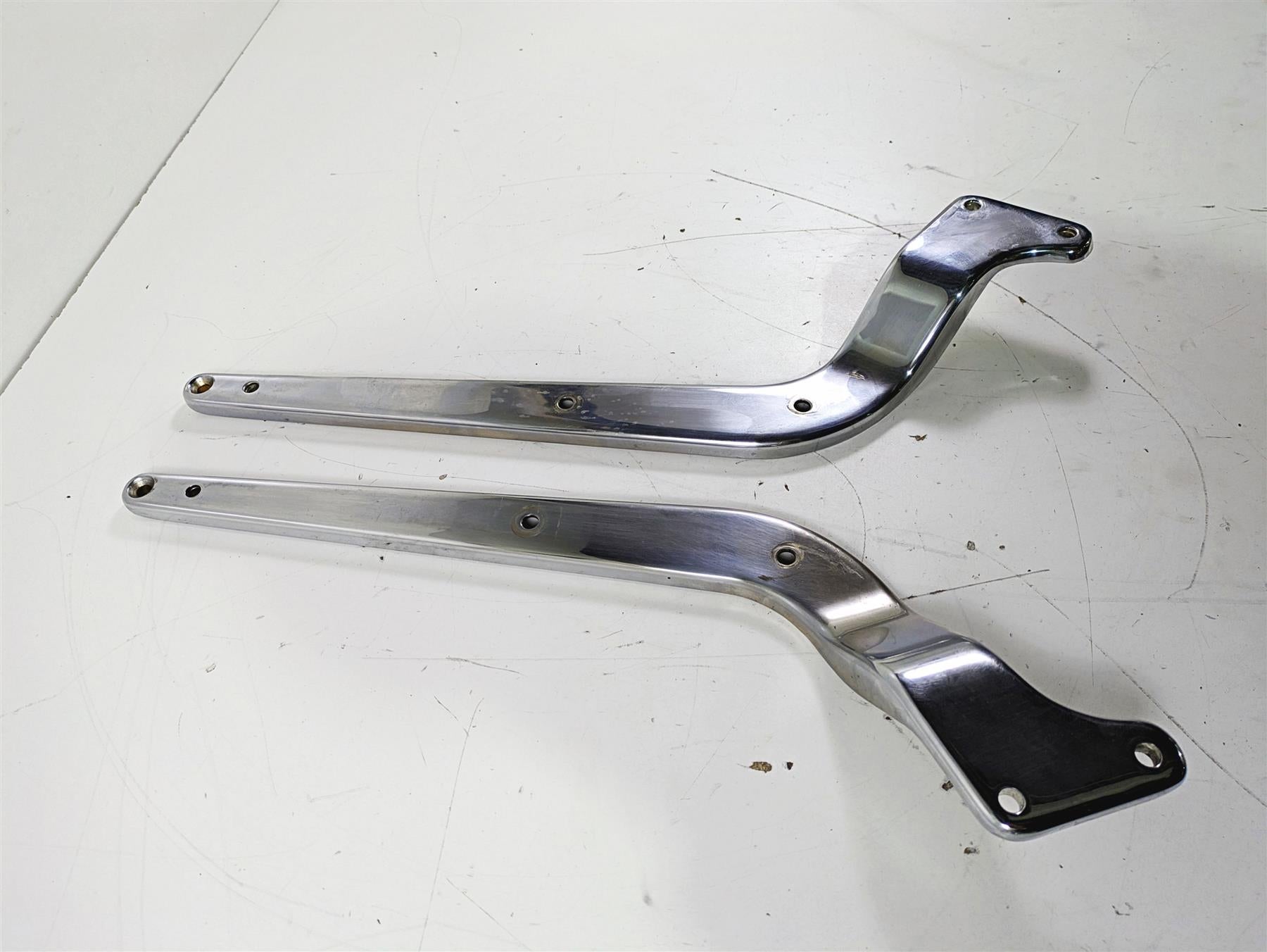 1992 Harley FLSTC Softail Heritage Rear Fender Chrome Braces - Read 59969-86A {{ shop.shopifyCountryName }} - Mototech271