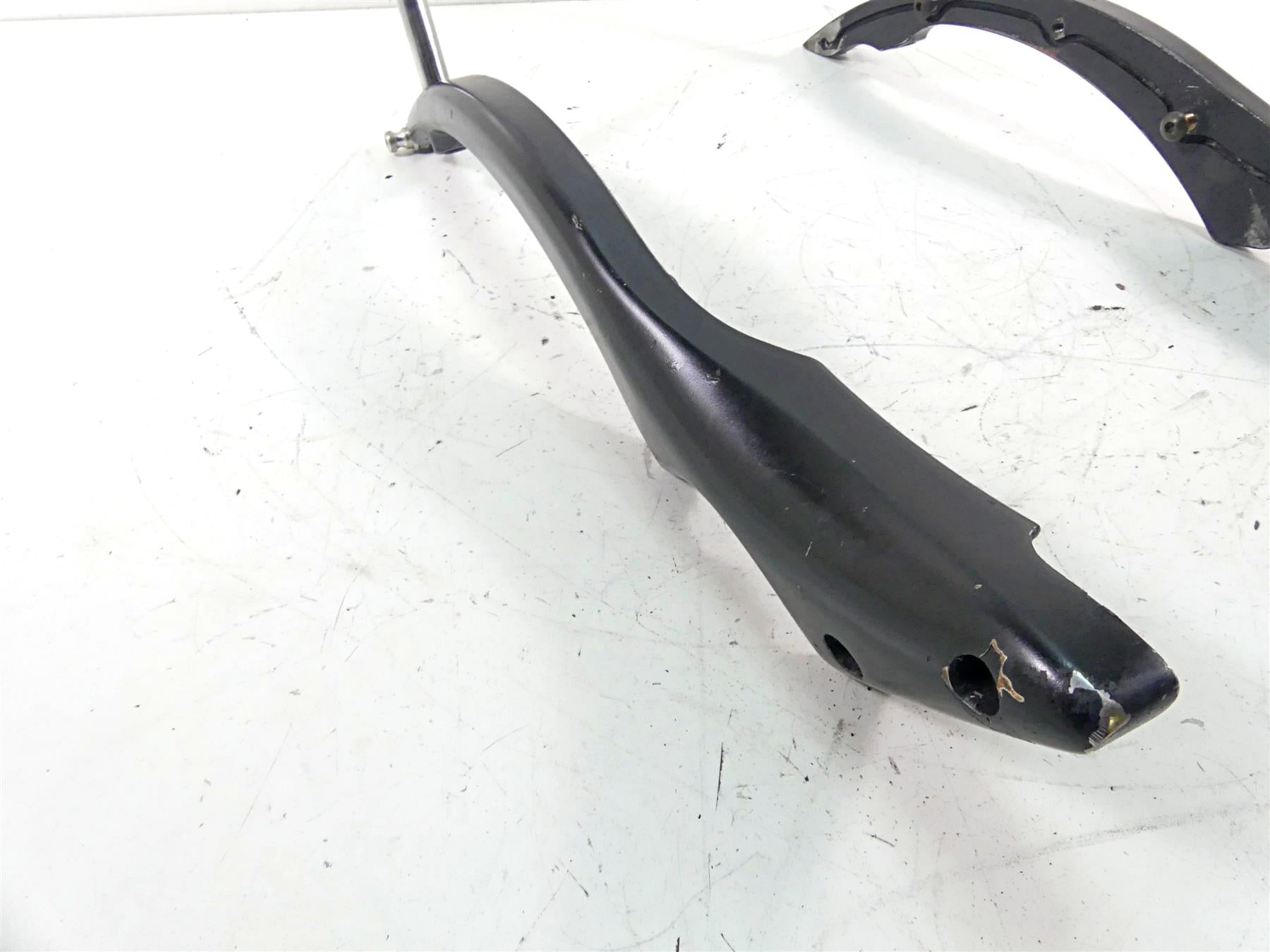 2009 Big Dog K9 Rear Frame Struts Brackets Fender Mounts & 26.5" Tall Sissy Bar {{ shop.shopifyCountryName }} - Mototech271