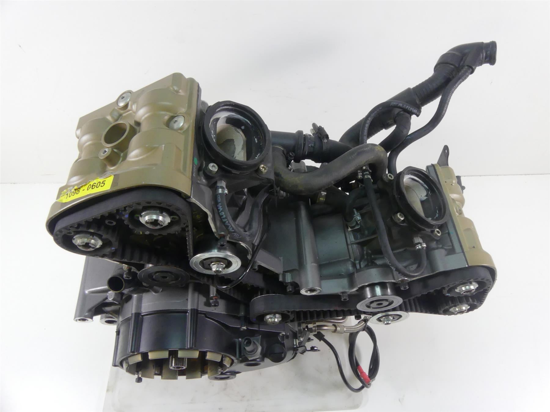 2010 Ducati Streetfighter 1098 S Running Engine Motor 7K -Video 22522481A {{ shop.shopifyCountryName }} - Mototech271
