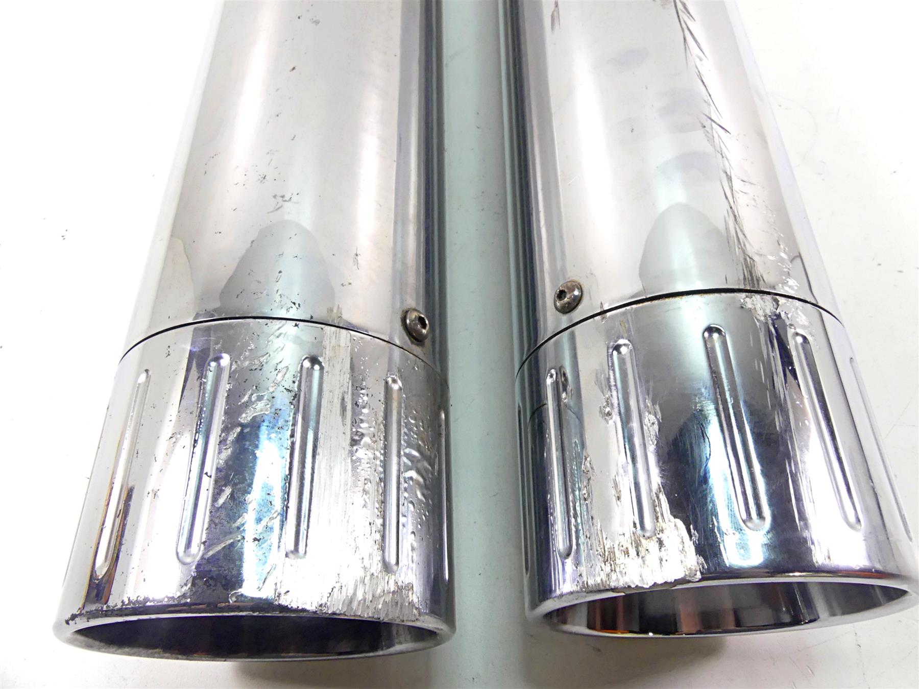 2007 Harley Touring FLHRSE CVO Road King 4.5" Exhaust Pipe Muffler Set {{ shop.shopifyCountryName }} - Mototech271