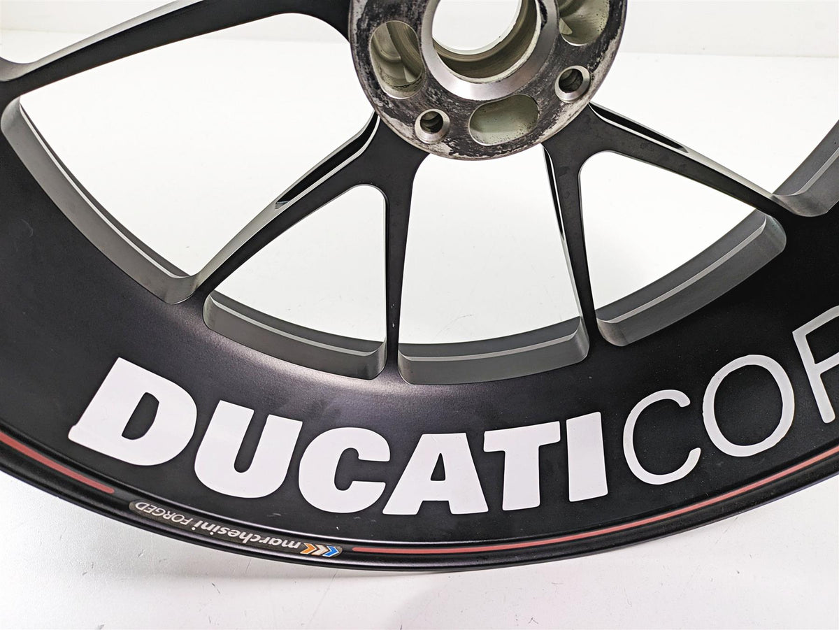 2011 Ducati Hypermotard 1100 Evo SP Rear Marchesini Wheel Rim 17x5.5 50221291AB {{ shop.shopifyCountryName }} - Mototech271