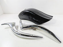 Load image into Gallery viewer, 2005 Suzuki VZ800 M50 Boulevard Rear Fender &amp; Side Chrome Struts 63110-39G02
