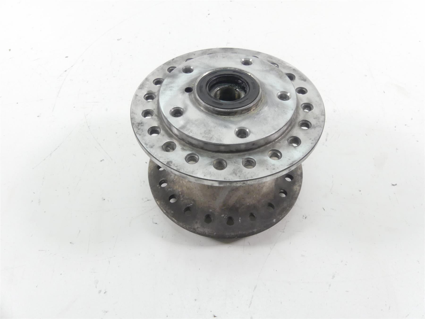1998 Harley Dyna FXDL Low Rider Front Dual Disc Wheel Hub 3/4" Axle 43591-96B {{ shop.shopifyCountryName }} - Mototech271