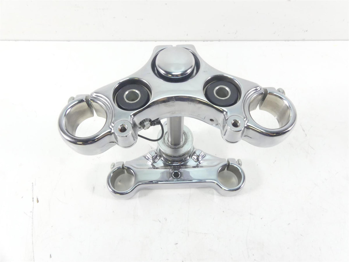 2000 Harley Dyna FXR4 CVO Super Glide Upper Lower Triple Tree Set 46183-99 {{ shop.shopifyCountryName }} - Mototech271