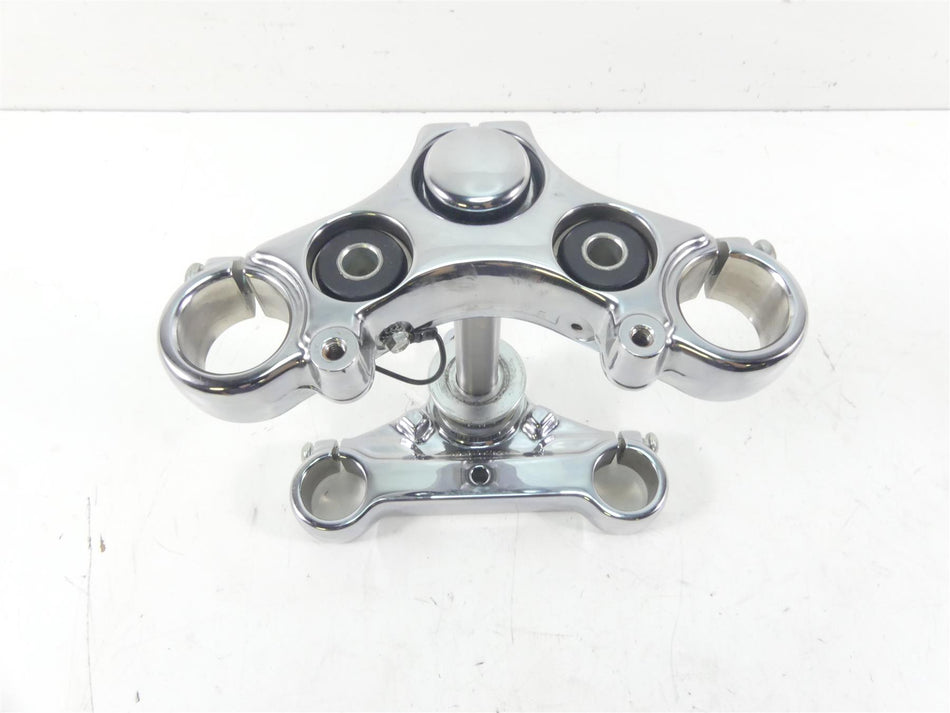 2000 Harley Dyna FXR4 CVO Super Glide Upper Lower Triple Tree Set 46183-99 {{ shop.shopifyCountryName }} - Mototech271